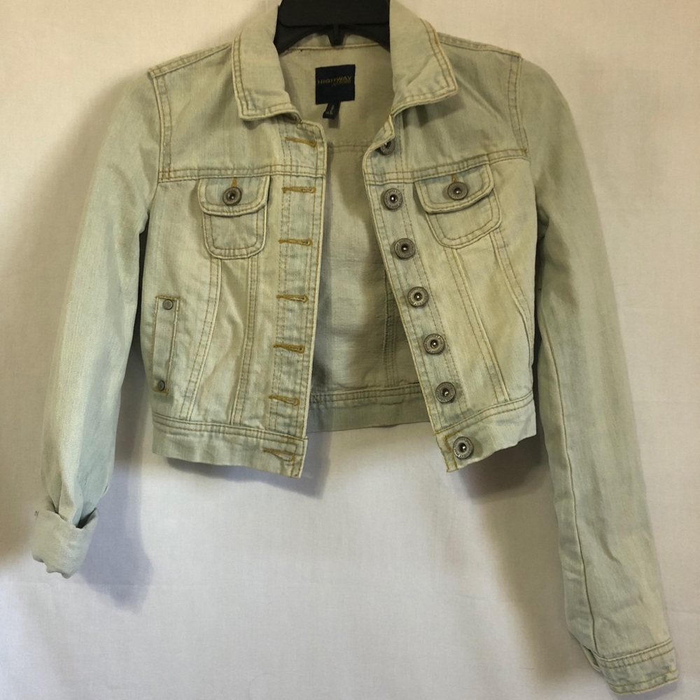 Cropped Jean Jacket